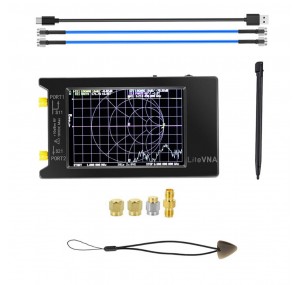 4 Inch Touch Screen 50kHz  6 3GHz Vector Network Analyzer HF VHF UHF Antenna Analyzer Update of NanoVNA